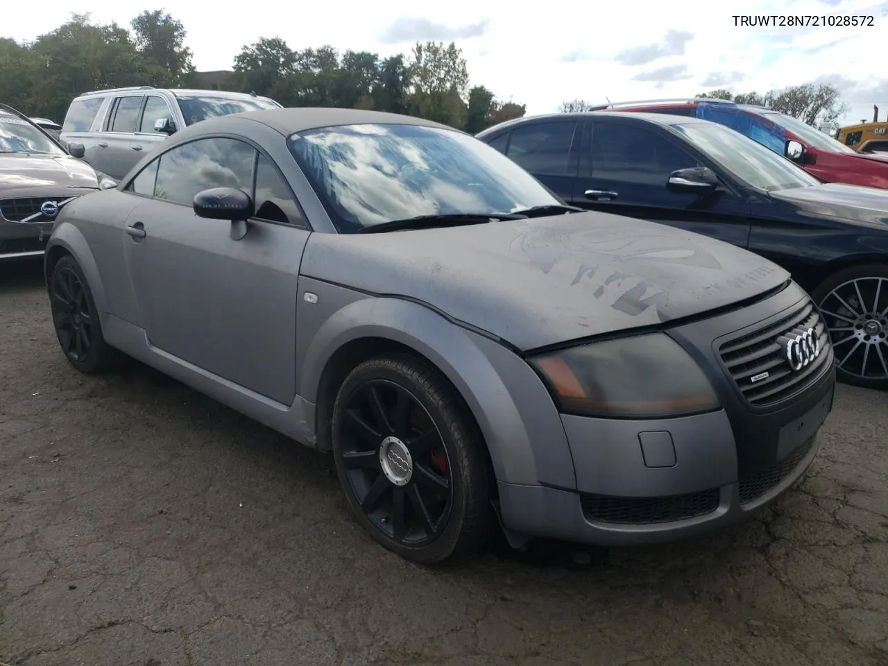 2002 Audi Tt Quattro VIN: TRUWT28N721028572 Lot: 73199274