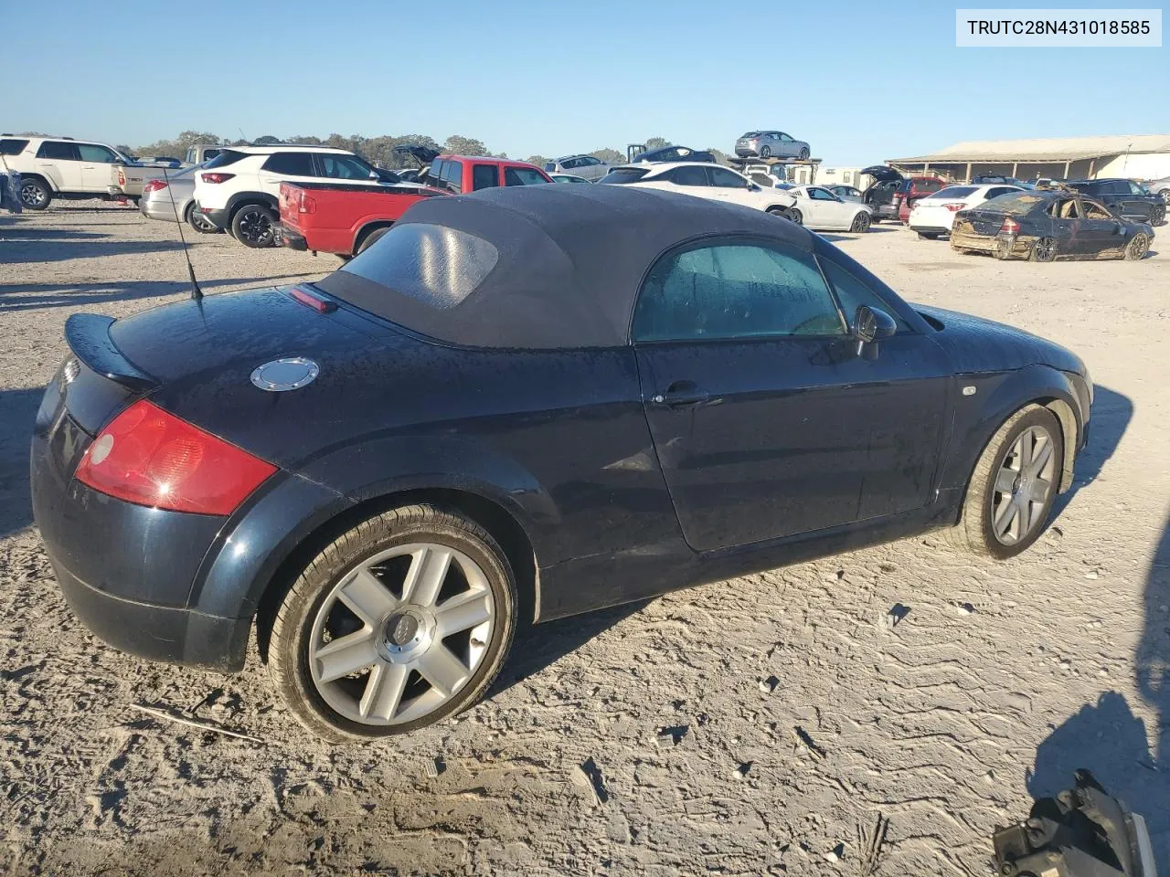 TRUTC28N431018585 2003 Audi Tt