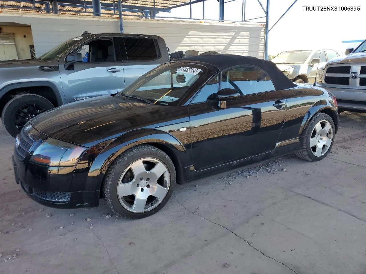 TRUUT28NX31006395 2003 Audi Tt Quattro