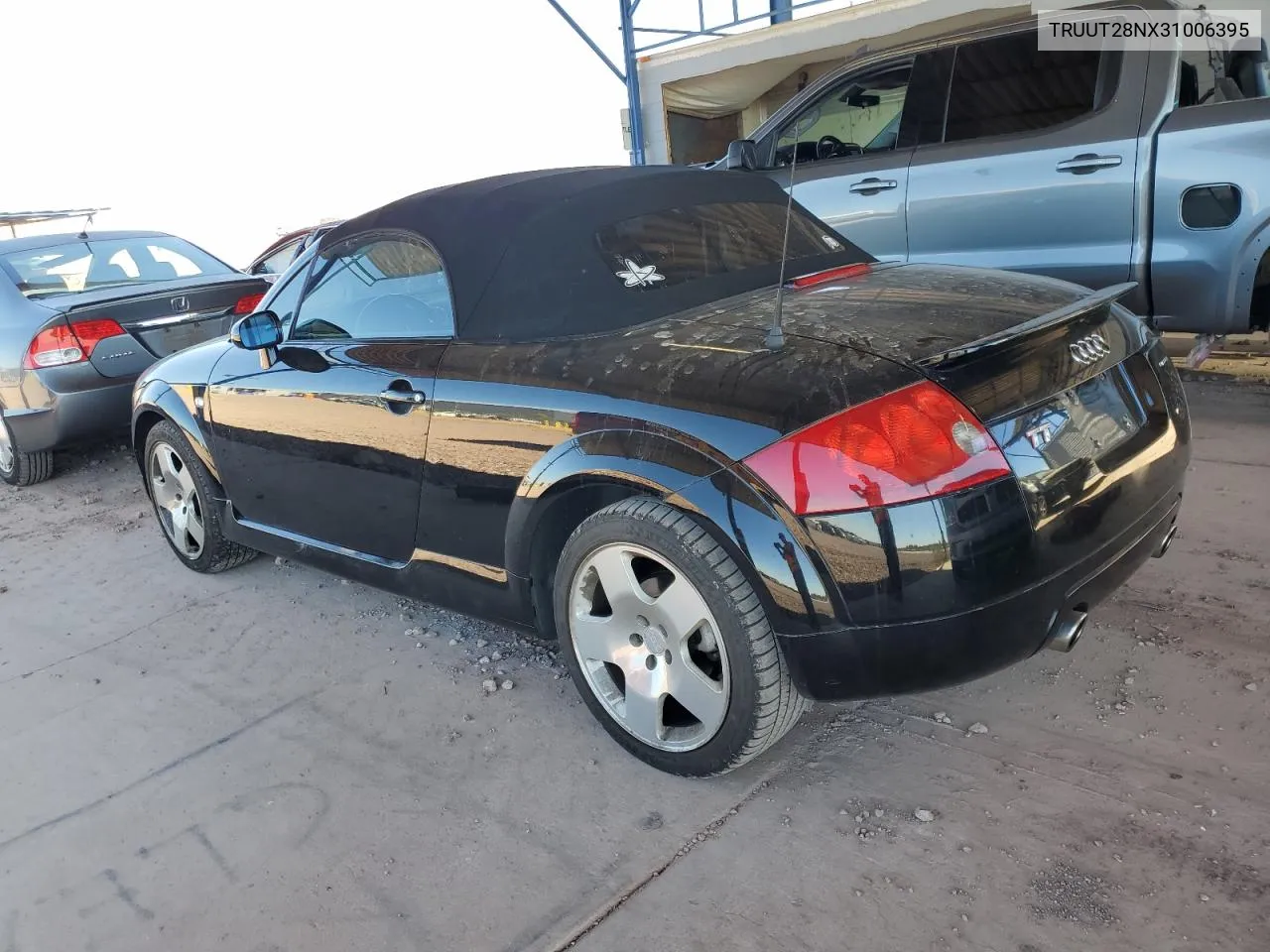 2003 Audi Tt Quattro VIN: TRUUT28NX31006395 Lot: 77436424