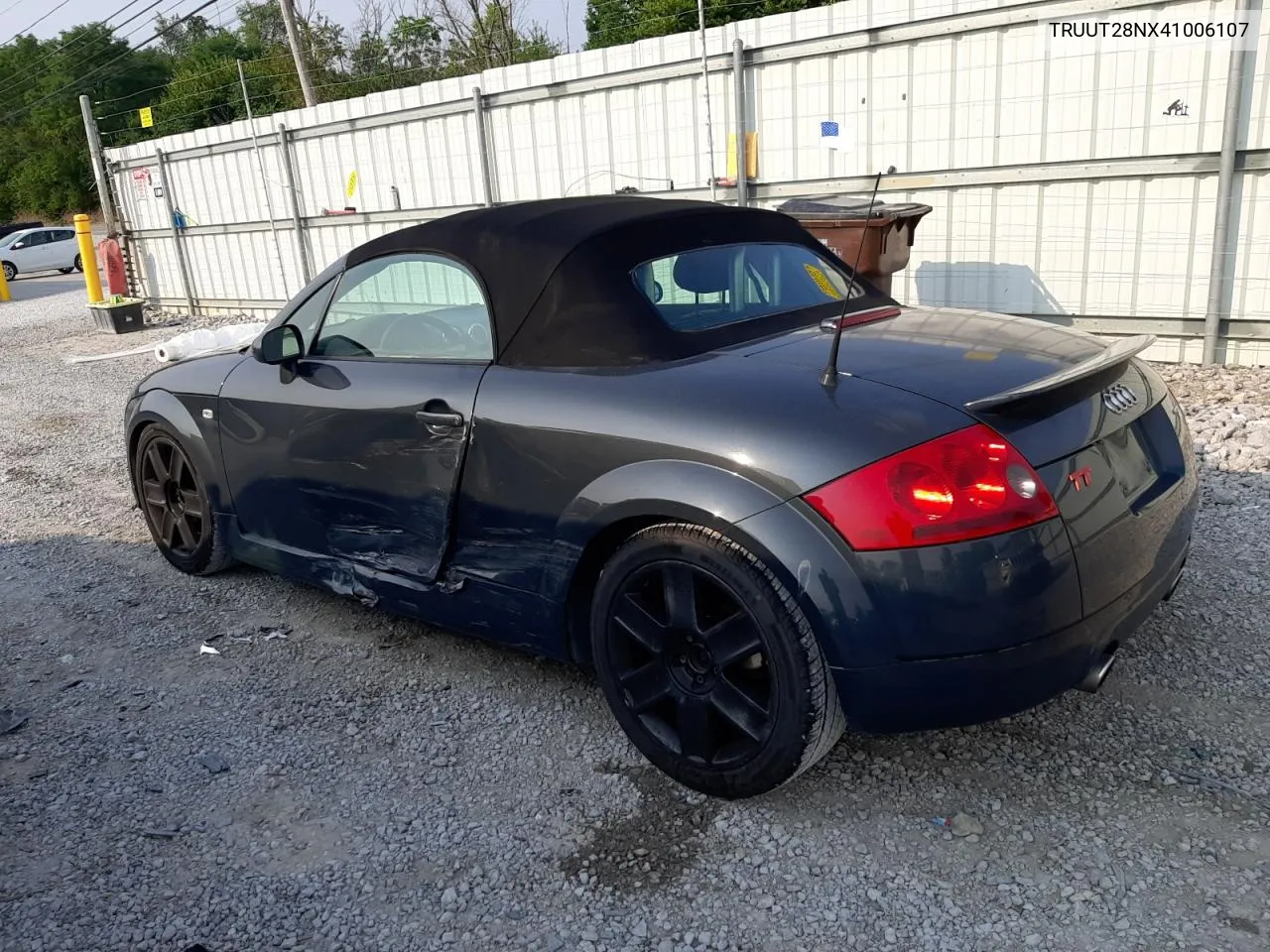 2004 Audi Tt Quattro VIN: TRUUT28NX41006107 Lot: 63794954