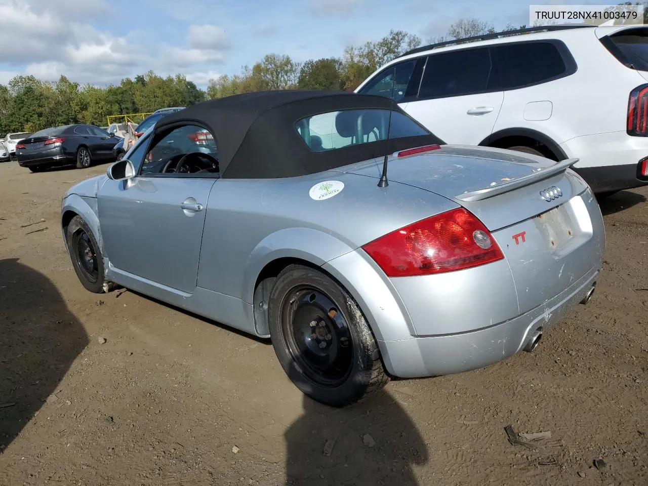 2004 Audi Tt Quattro VIN: TRUUT28NX41003479 Lot: 72124484