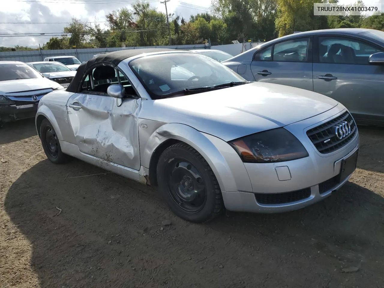 2004 Audi Tt Quattro VIN: TRUUT28NX41003479 Lot: 72124484