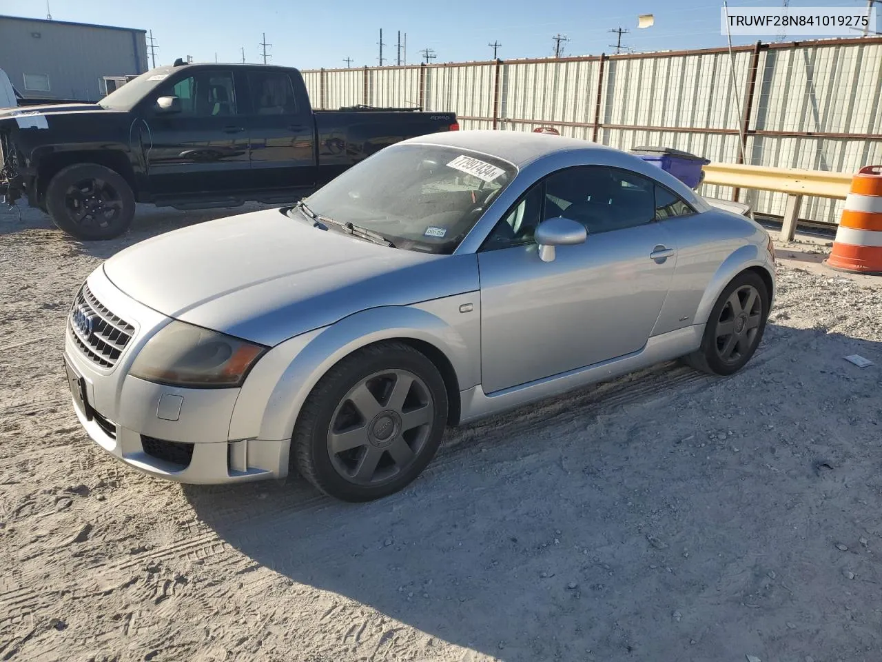 2004 Audi Tt 3.2 Quattro VIN: TRUWF28N841019275 Lot: 77997434