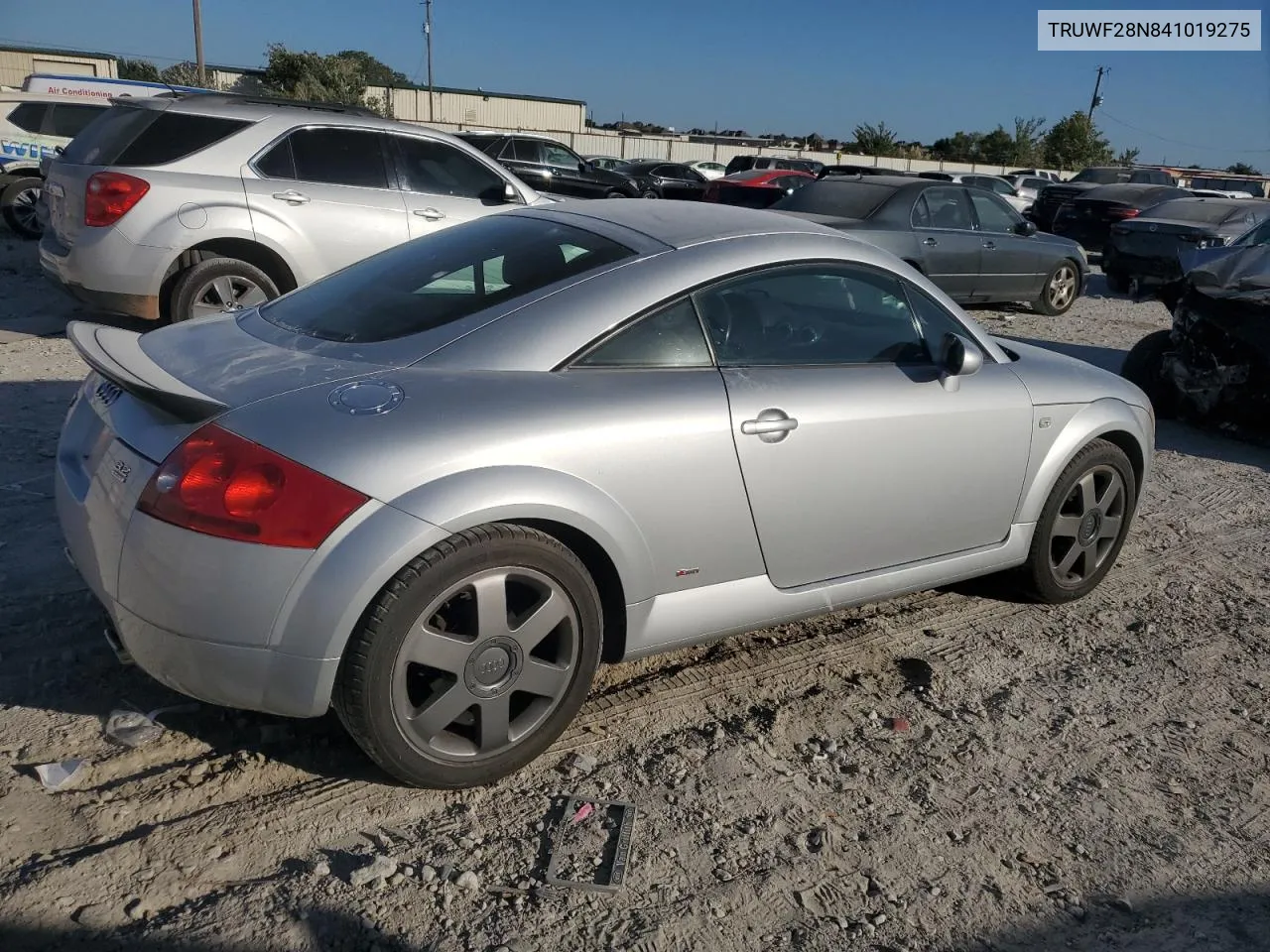 2004 Audi Tt 3.2 Quattro VIN: TRUWF28N841019275 Lot: 77997434