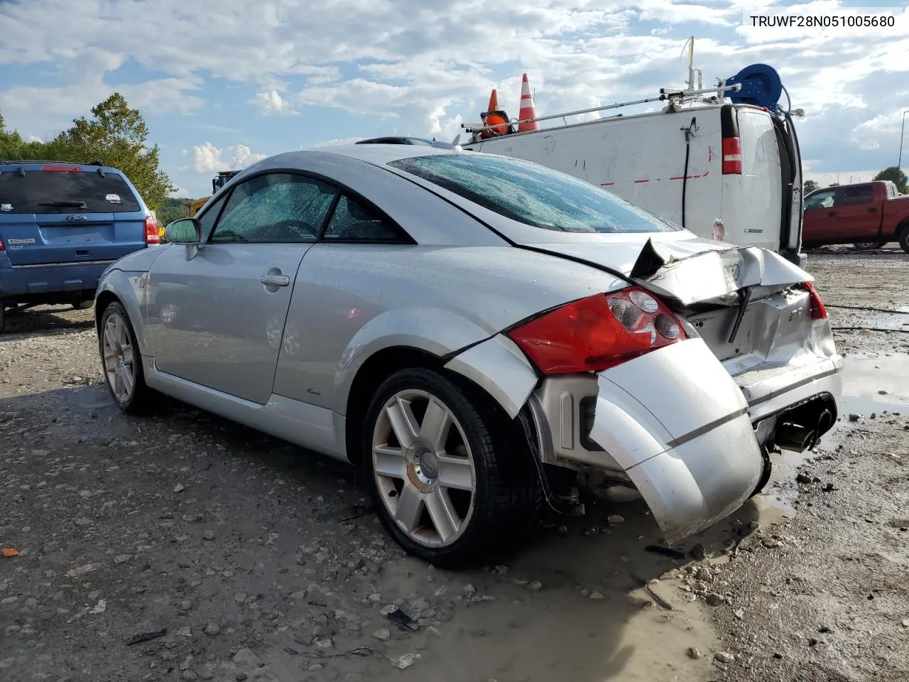 2005 Audi Tt 3.2 Quattro VIN: TRUWF28N051005680 Lot: 72948404