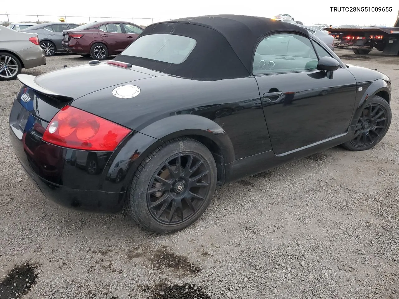 2005 Audi Tt VIN: TRUTC28N551009655 Lot: 75280194