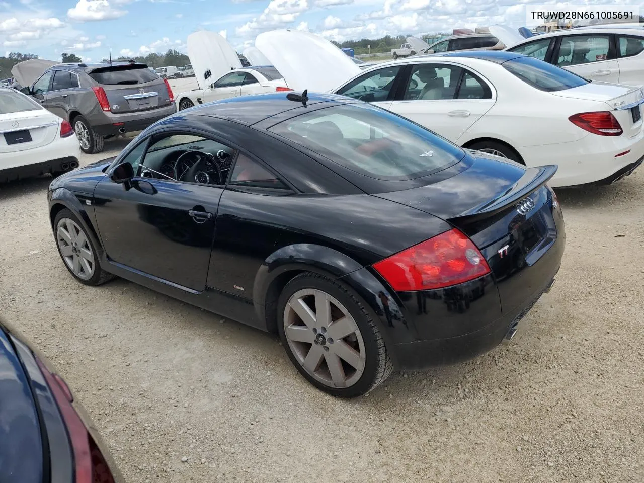 2006 Audi Tt 3.2 Quattro VIN: TRUWD28N661005691 Lot: 74320504