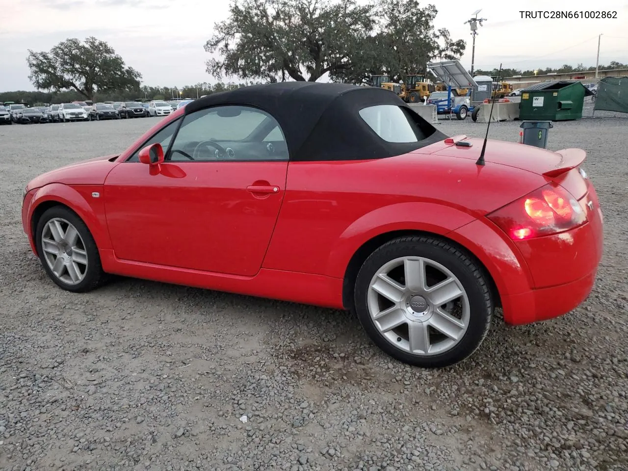 2006 Audi Tt VIN: TRUTC28N661002862 Lot: 80904884