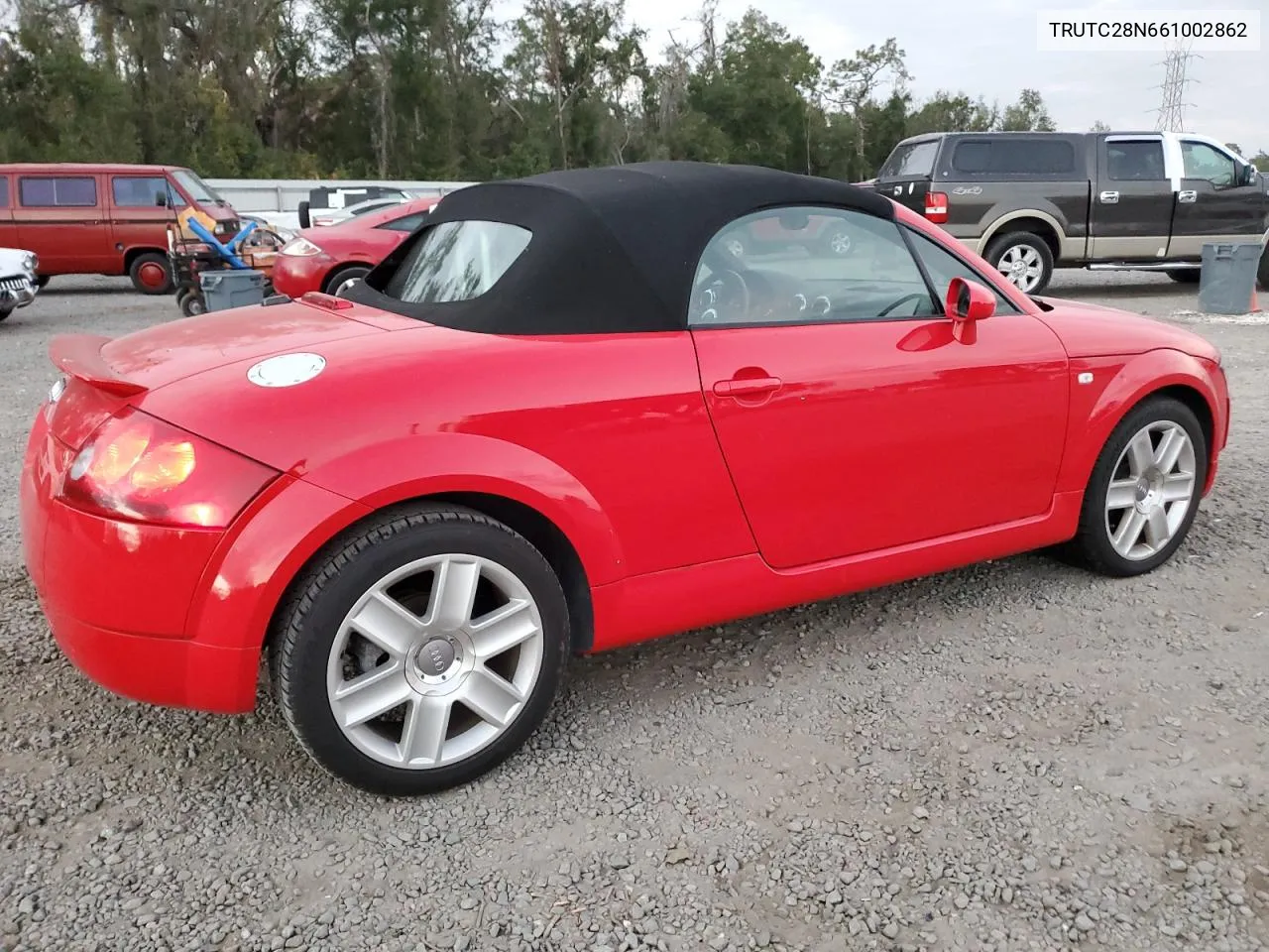 2006 Audi Tt VIN: TRUTC28N661002862 Lot: 80904884