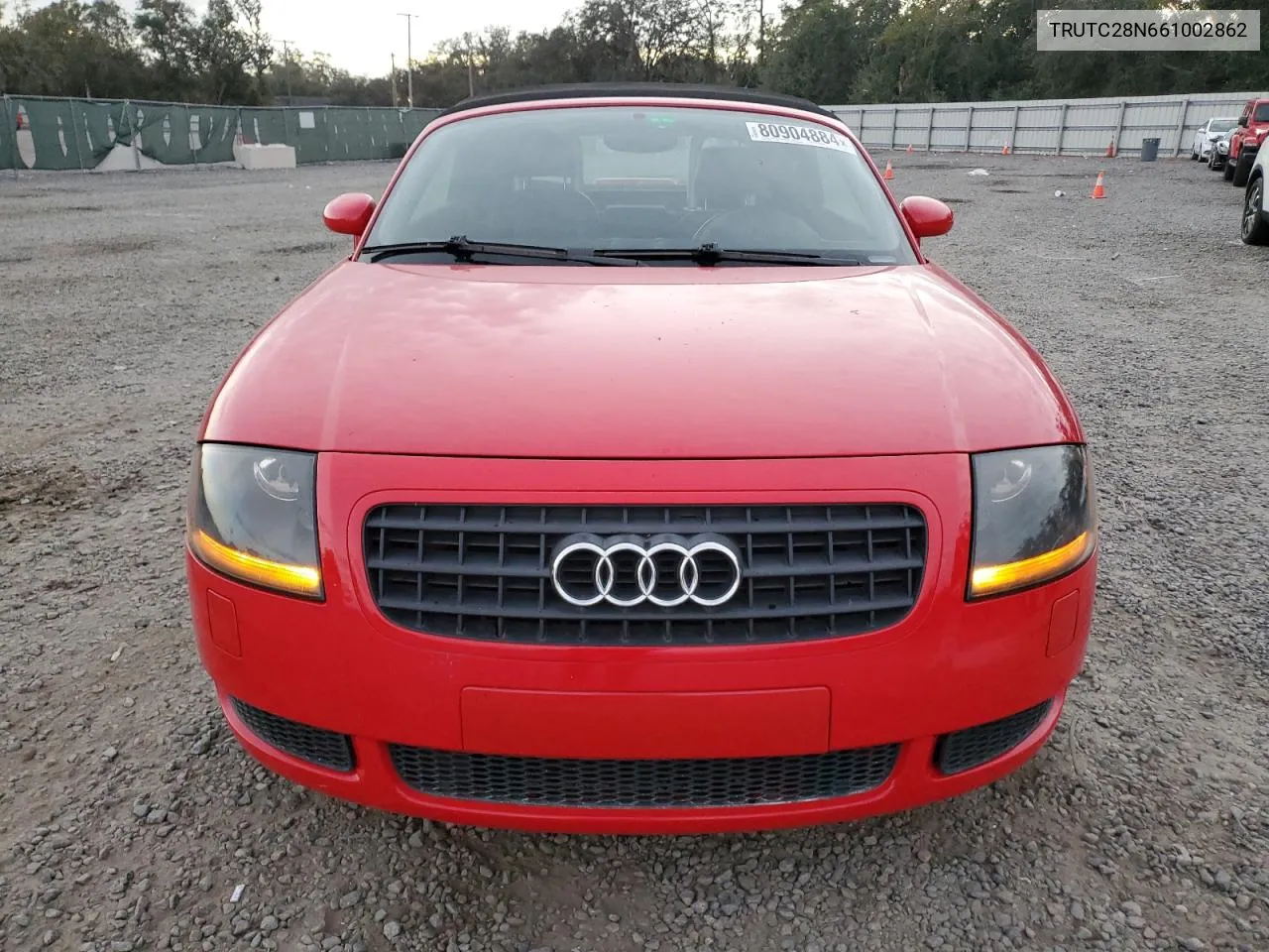 2006 Audi Tt VIN: TRUTC28N661002862 Lot: 80904884