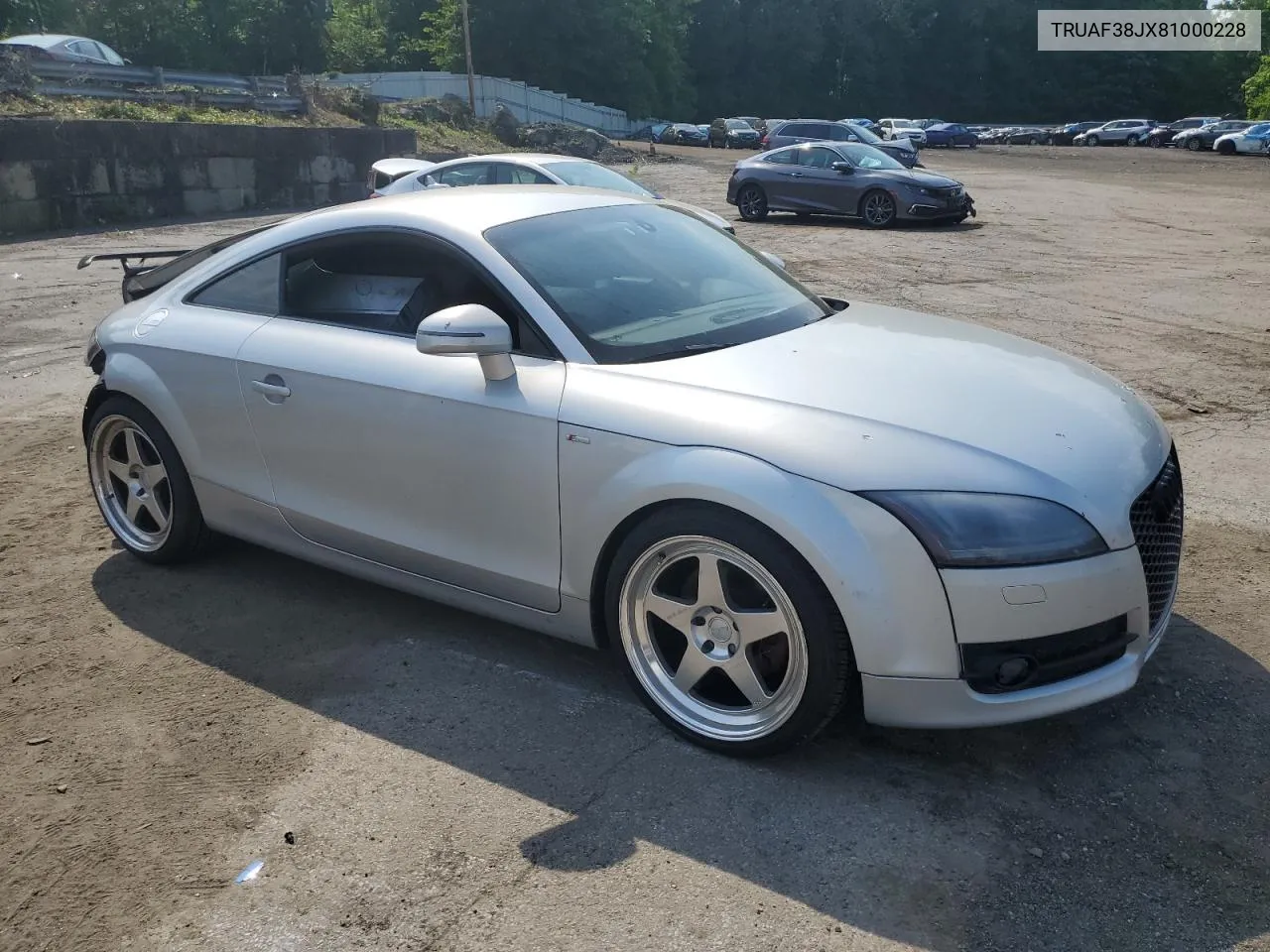 2008 Audi Tt 2.0T VIN: TRUAF38JX81000228 Lot: 57085724