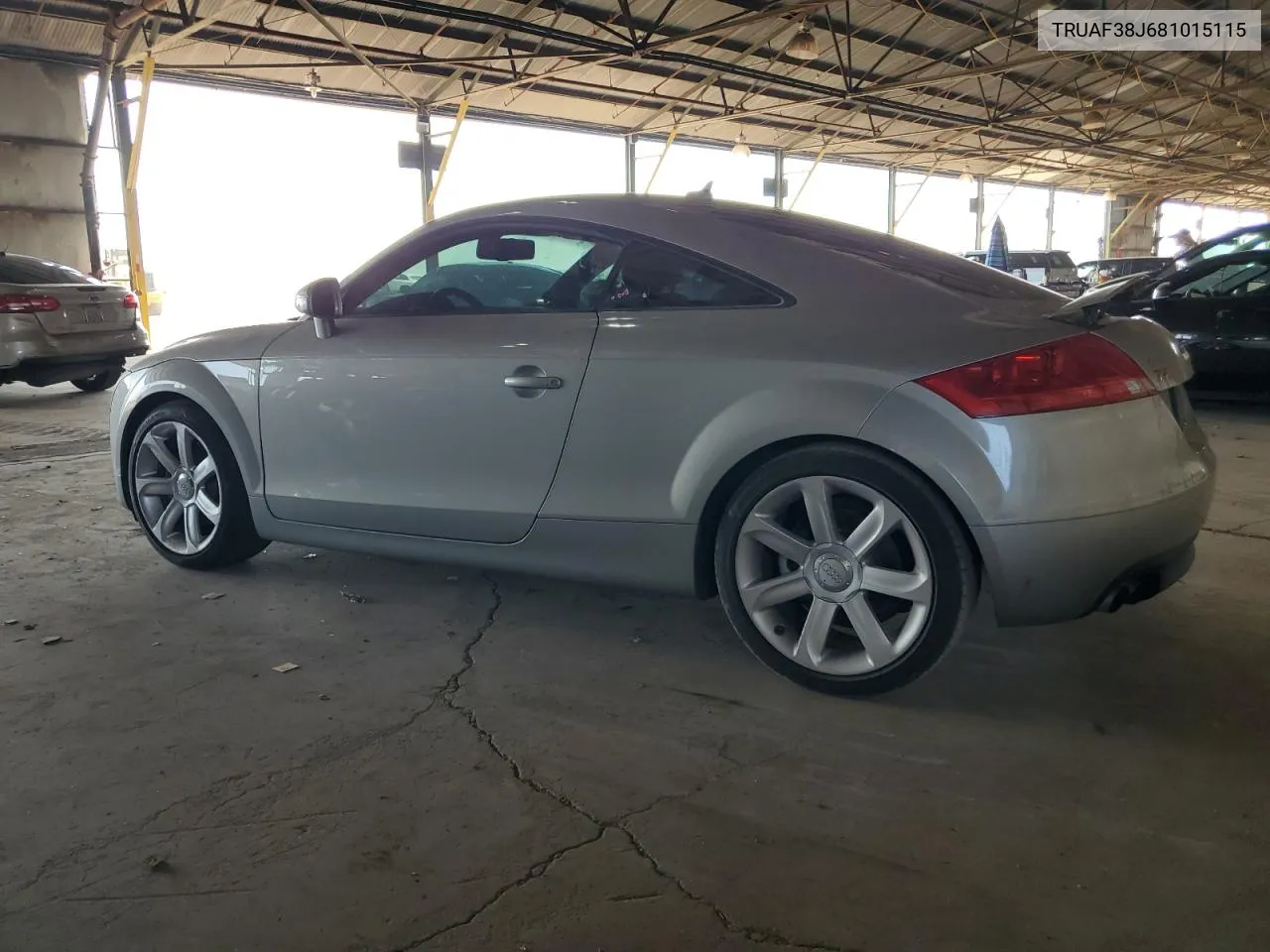 2008 Audi Tt 2.0T VIN: TRUAF38J681015115 Lot: 65544644