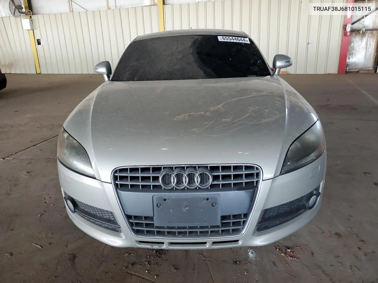 2008 Audi Tt 2.0T VIN: TRUAF38J681015115 Lot: 65544644