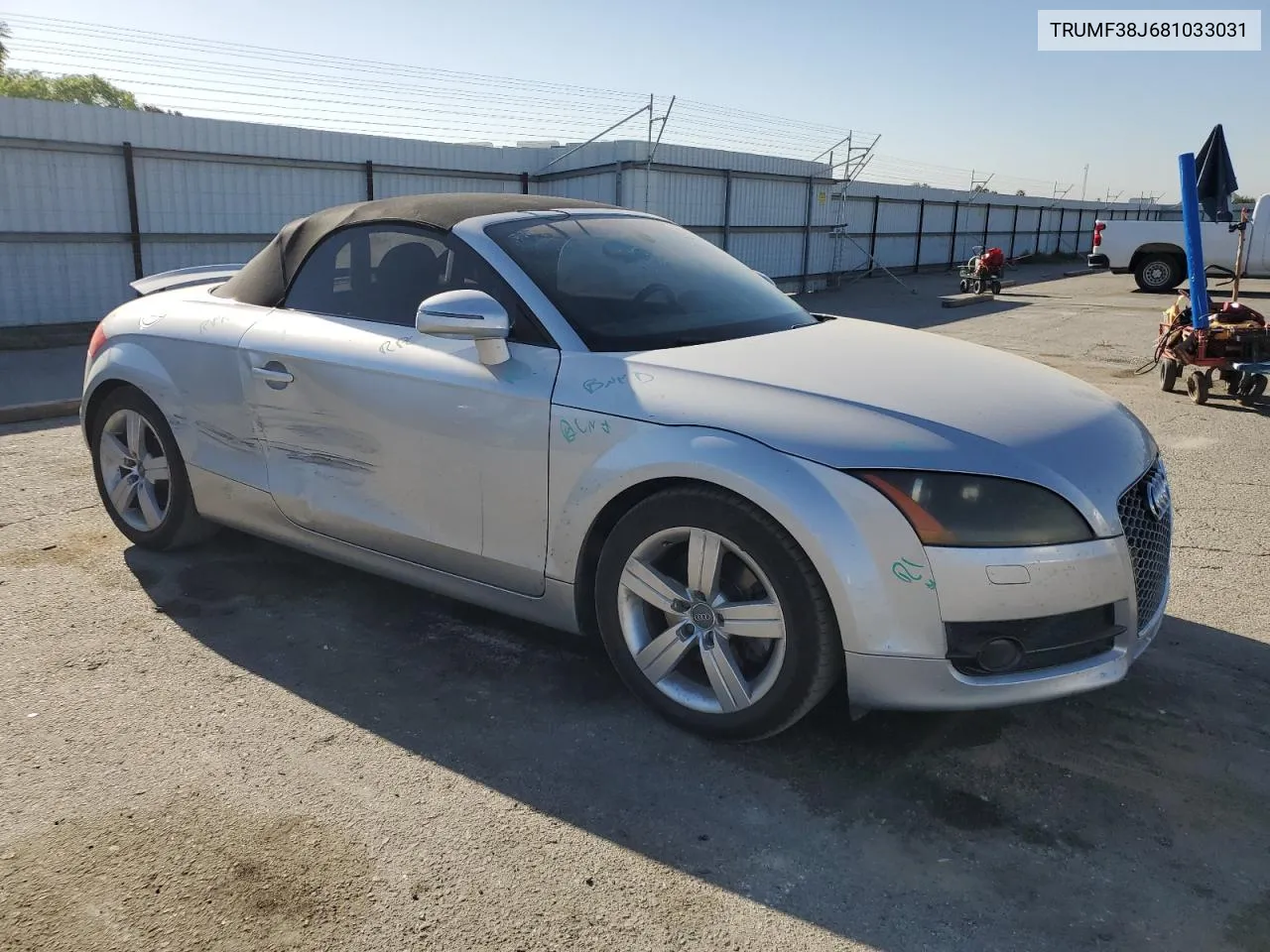 TRUMF38J681033031 2008 Audi Tt 2.0T