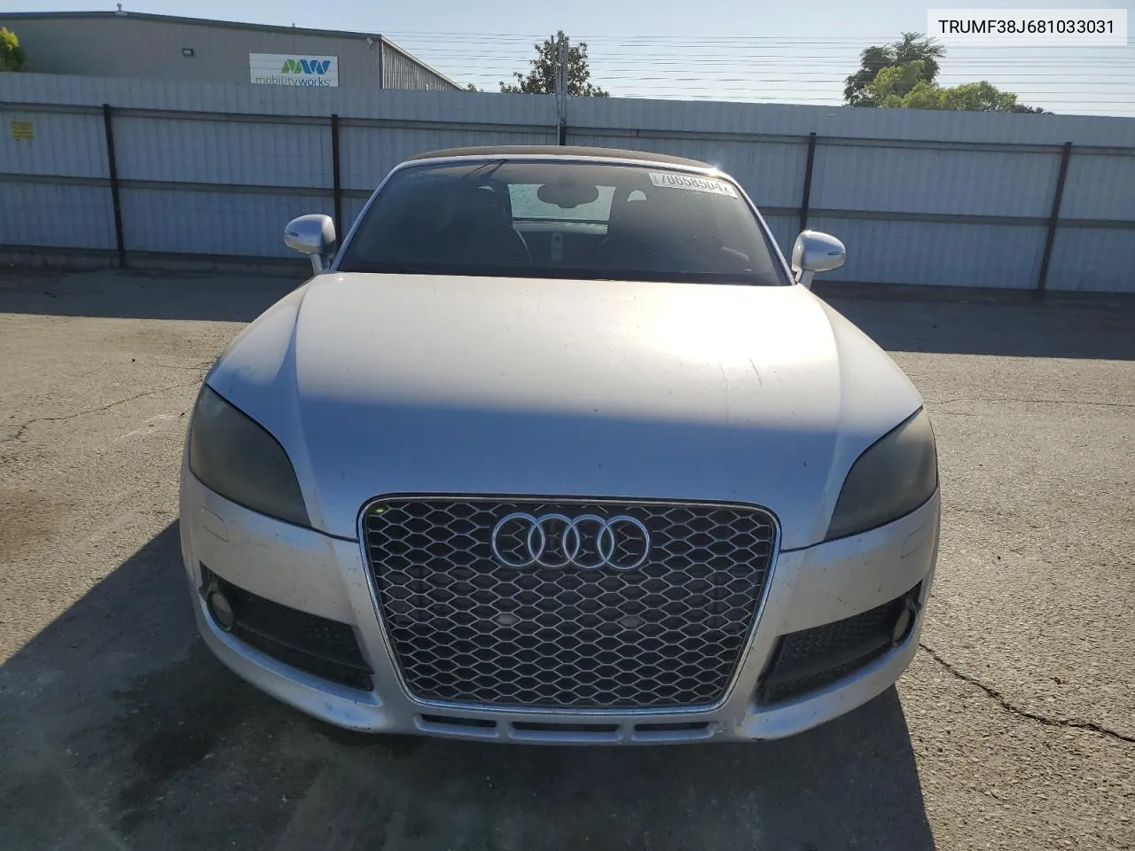 TRUMF38J681033031 2008 Audi Tt 2.0T