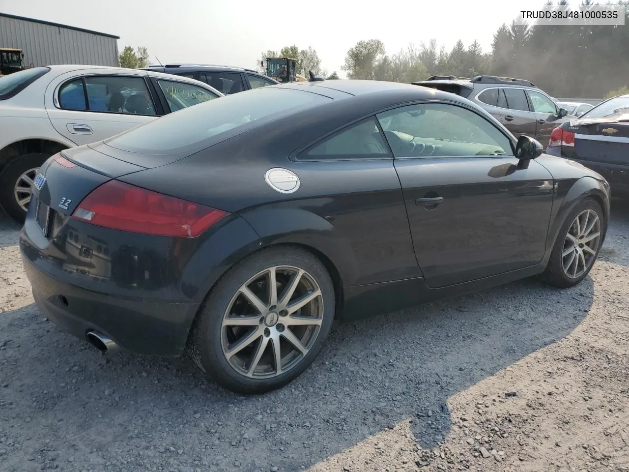 TRUDD38J481000535 2008 Audi Tt 3.2 Quattro