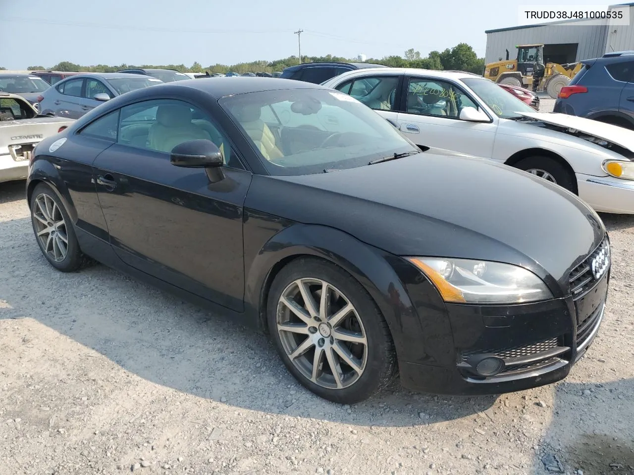 2008 Audi Tt 3.2 Quattro VIN: TRUDD38J481000535 Lot: 71263684