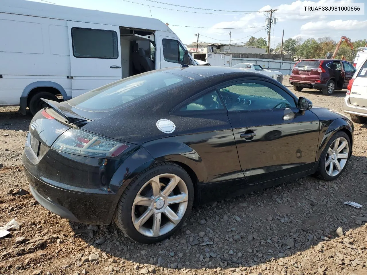 2008 Audi Tt 2.0T VIN: TRUAF38J981000656 Lot: 74219954