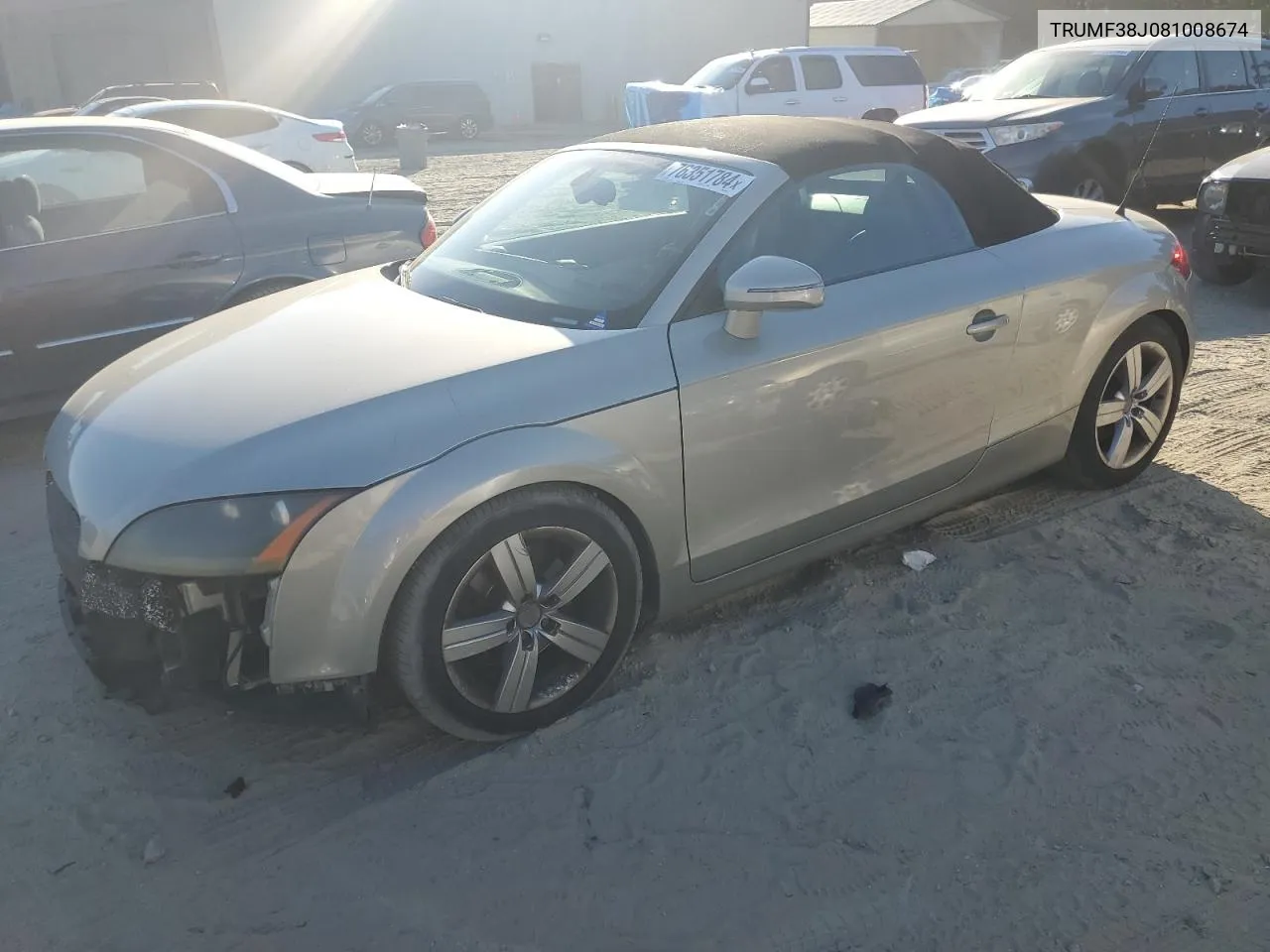 TRUMF38J081008674 2008 Audi Tt 2.0T