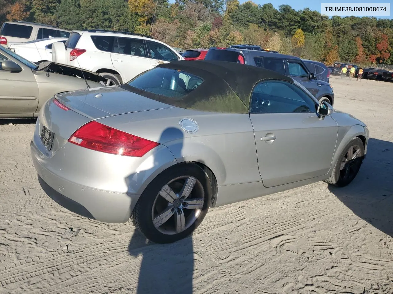 TRUMF38J081008674 2008 Audi Tt 2.0T