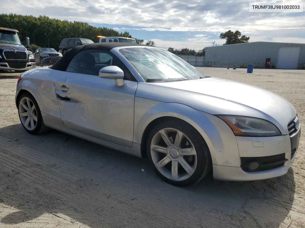 TRUMF38J981002033 2008 Audi Tt 2.0T