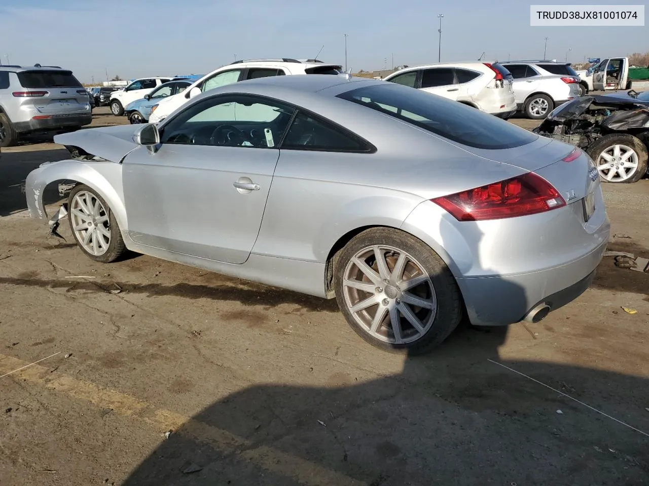 TRUDD38JX81001074 2008 Audi Tt 3.2 Quattro