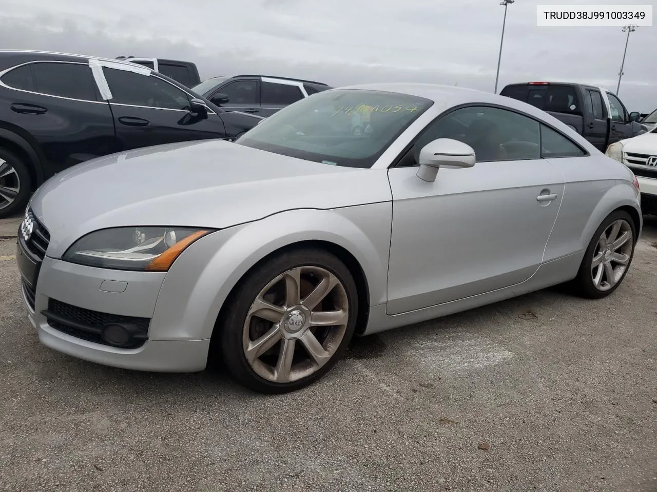 TRUDD38J991003349 2009 Audi Tt 3.2 Quattro