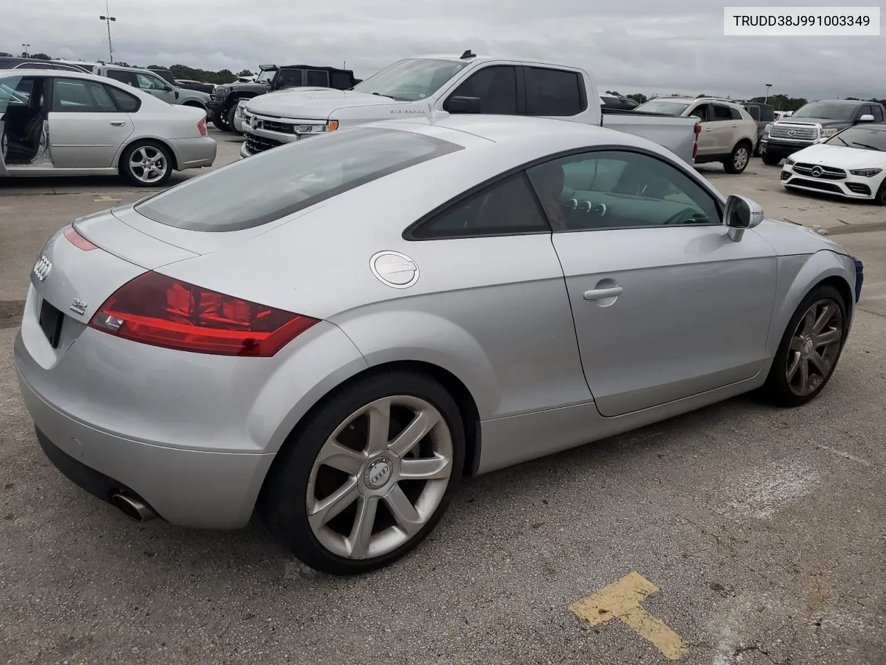 TRUDD38J991003349 2009 Audi Tt 3.2 Quattro