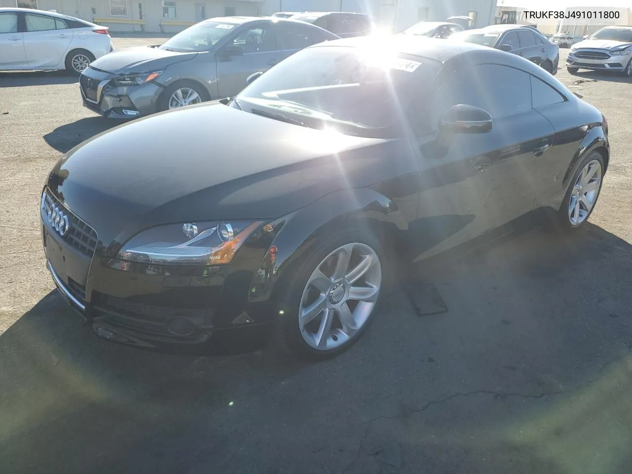 2009 Audi Tt VIN: TRUKF38J491011800 Lot: 77225474