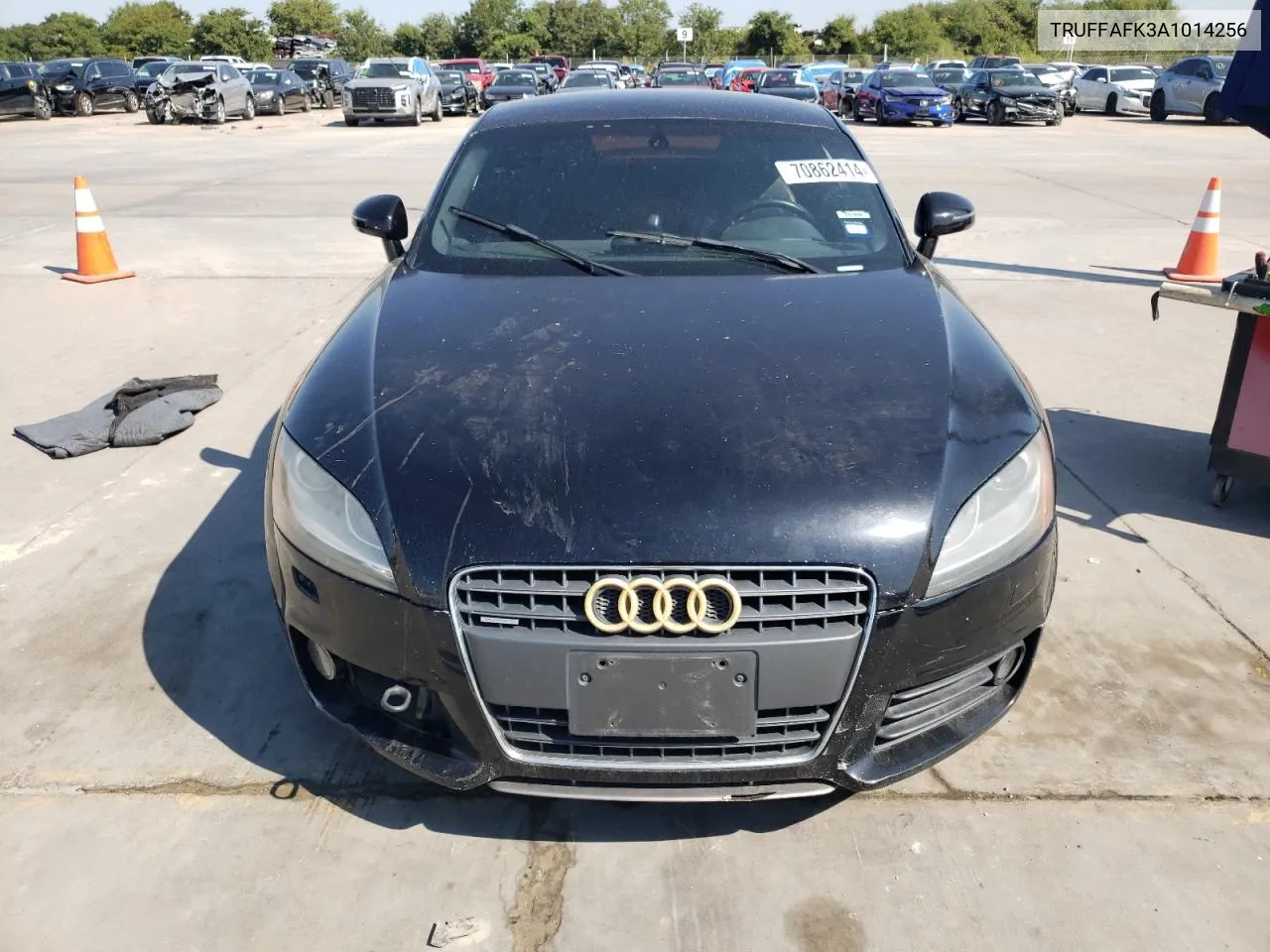 2010 Audi Tt Premium Plus VIN: TRUFFAFK3A1014256 Lot: 70862414