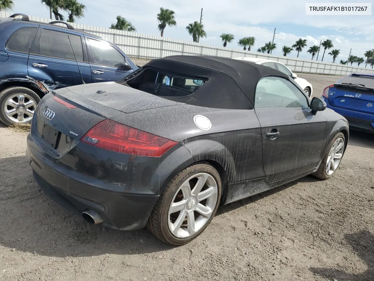 TRUSFAFK1B1017267 2011 Audi Tt Premium