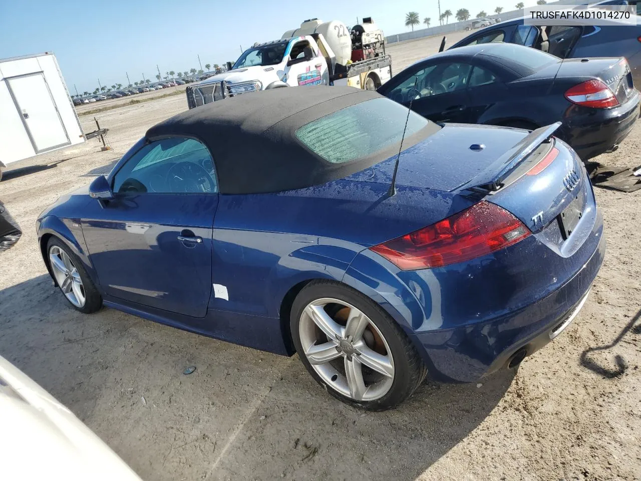 2013 Audi Tt Premium Plus VIN: TRUSFAFK4D1014270 Lot: 75078424