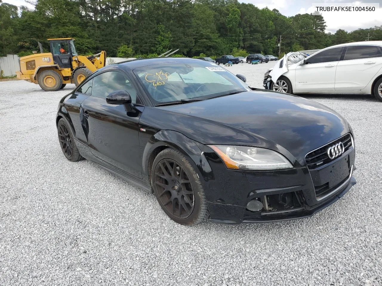 2014 Audi Tt Premium Plus VIN: TRUBFAFK5E1004560 Lot: 57821224