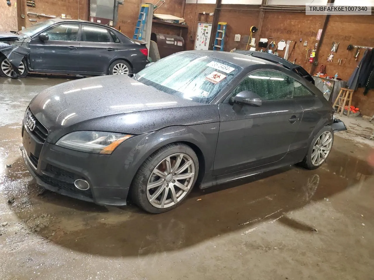 2014 Audi Tt Premium Plus VIN: TRUBFAFK6E1007340 Lot: 73573484