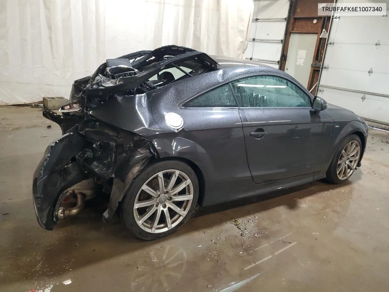 2014 Audi Tt Premium Plus VIN: TRUBFAFK6E1007340 Lot: 73573484