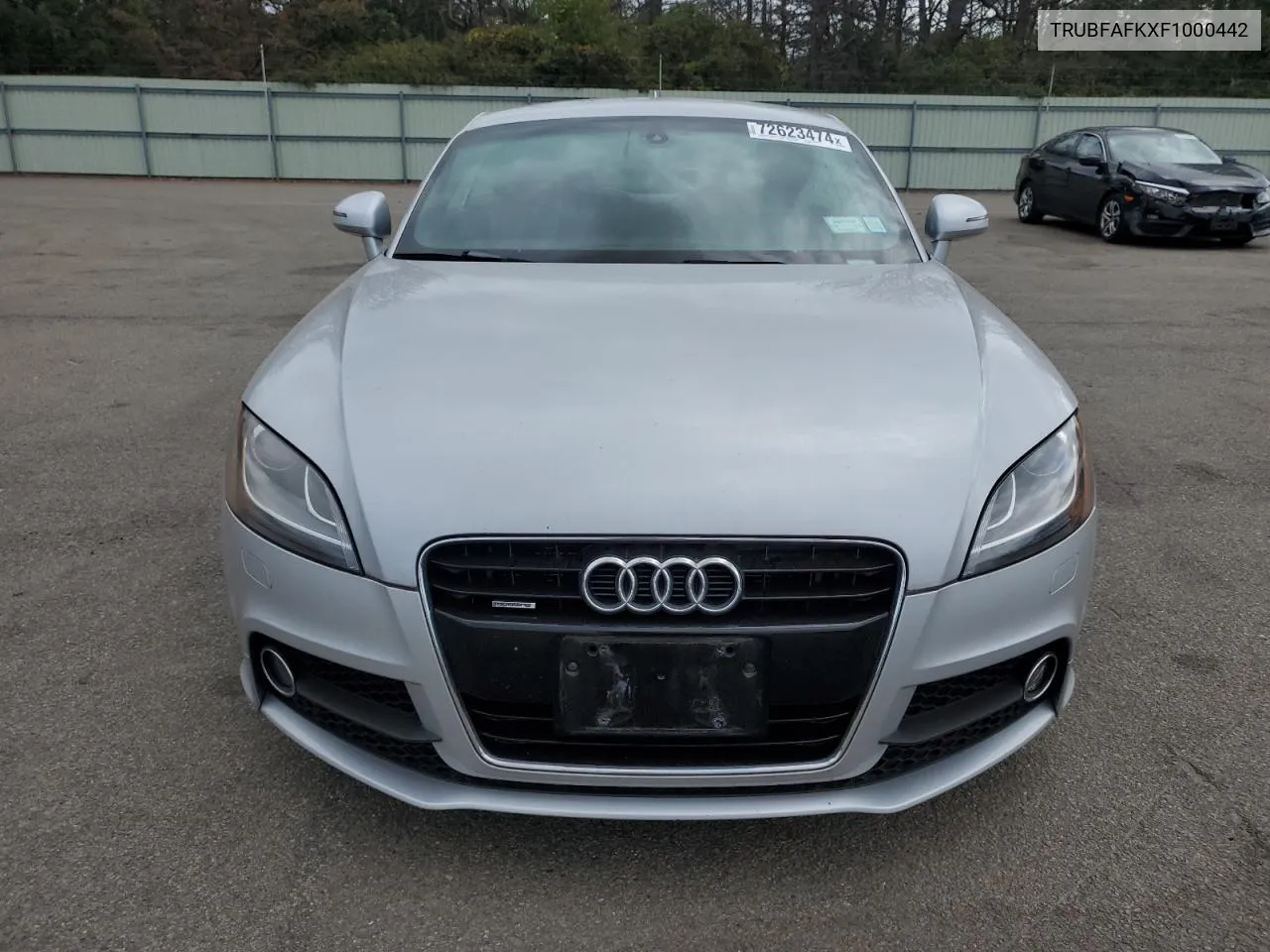 2015 Audi Tt VIN: TRUBFAFKXF1000442 Lot: 72623474