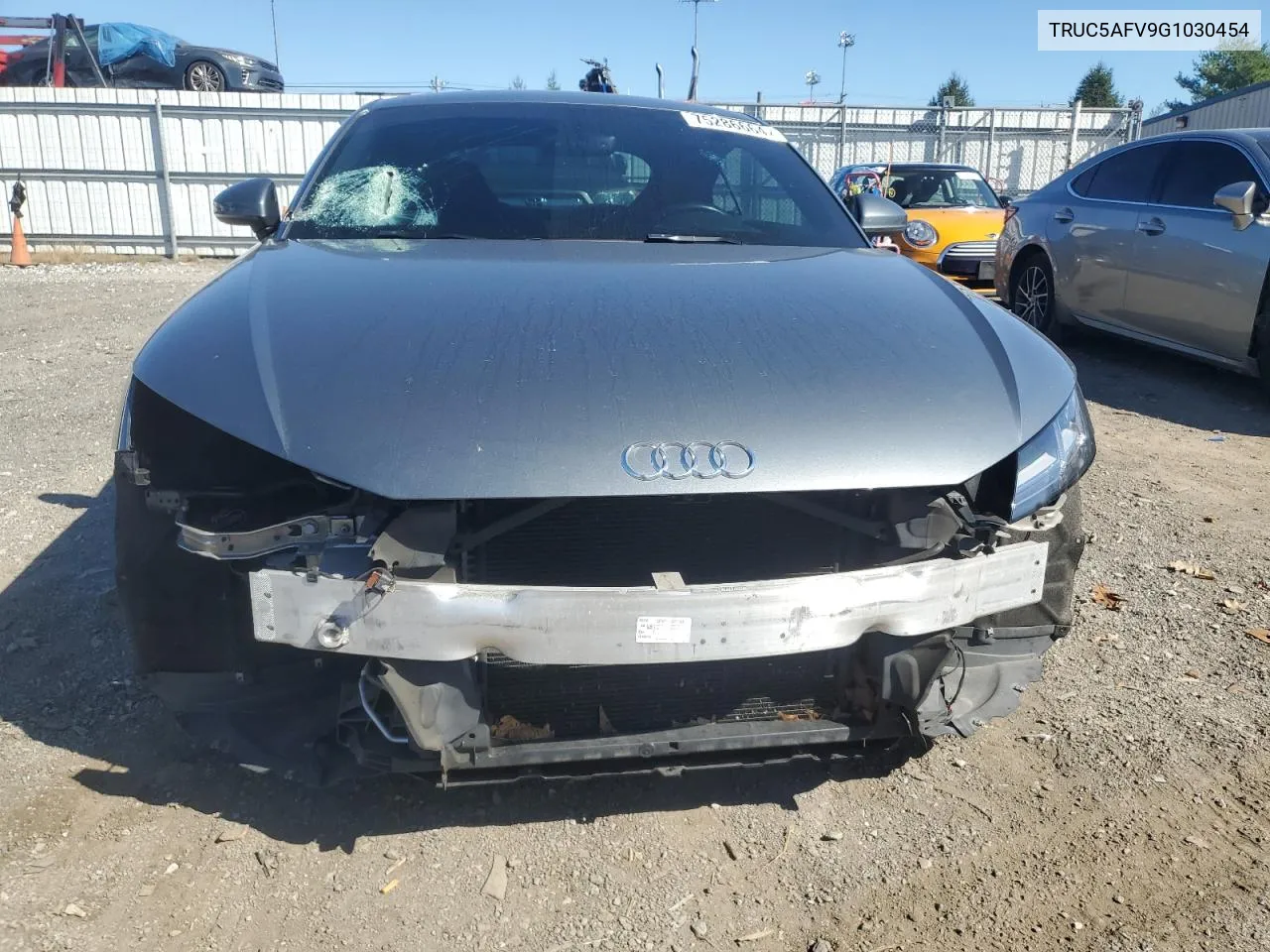 2016 Audi Tt VIN: TRUC5AFV9G1030454 Lot: 75286664