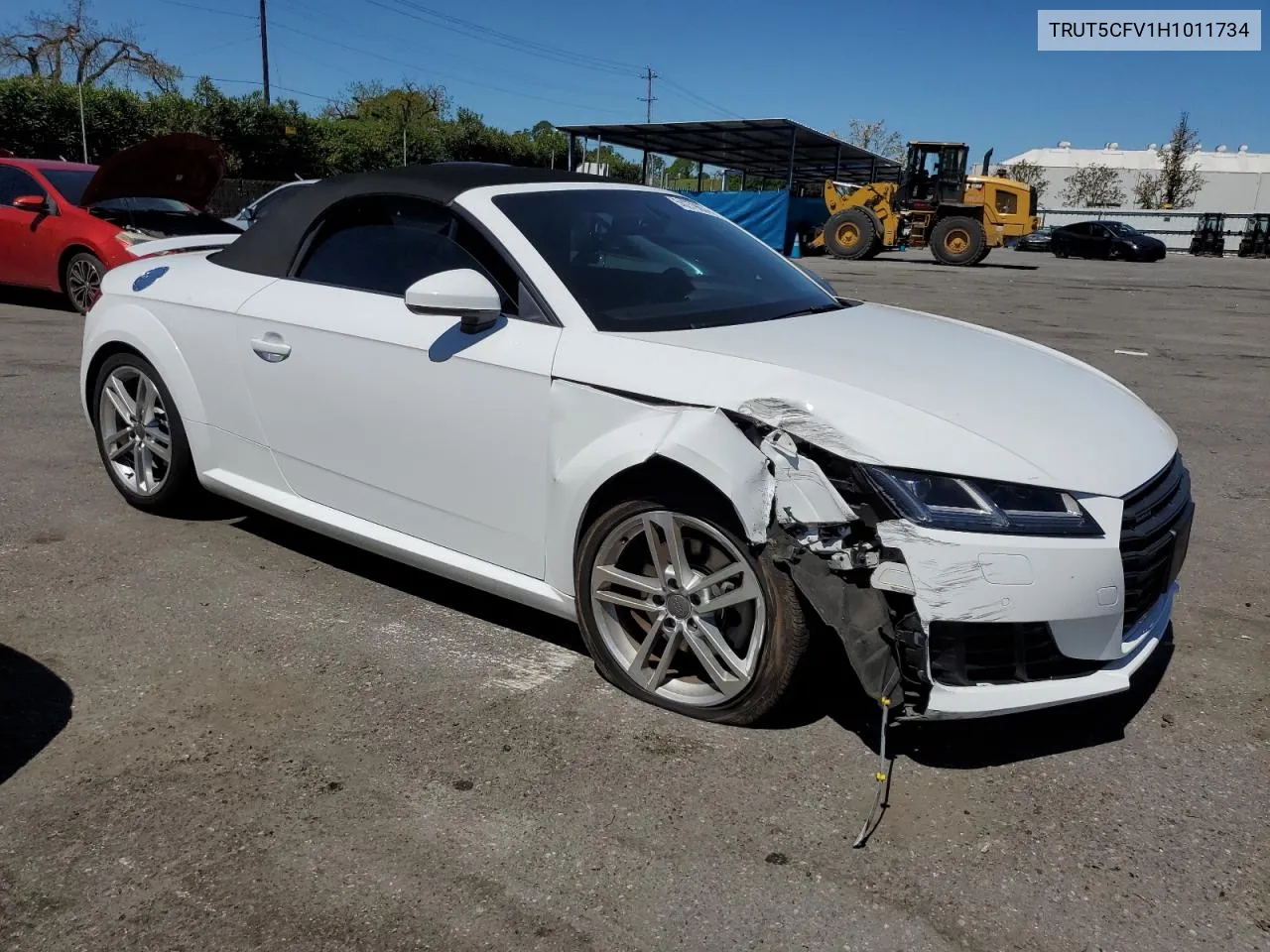 TRUT5CFV1H1011734 2017 Audi Tt