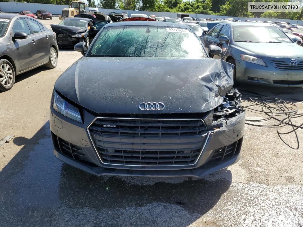 TRUC5AFV0H1007193 2017 Audi Tt