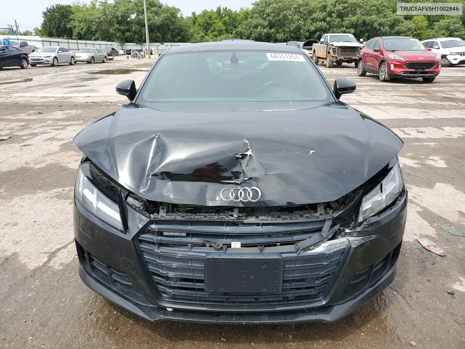 TRUC5AFV5H1002846 2017 Audi Tt