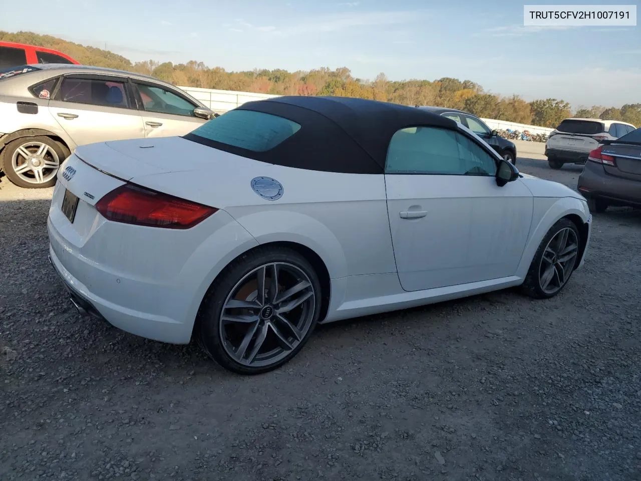 2017 Audi Tt VIN: TRUT5CFV2H1007191 Lot: 76978464