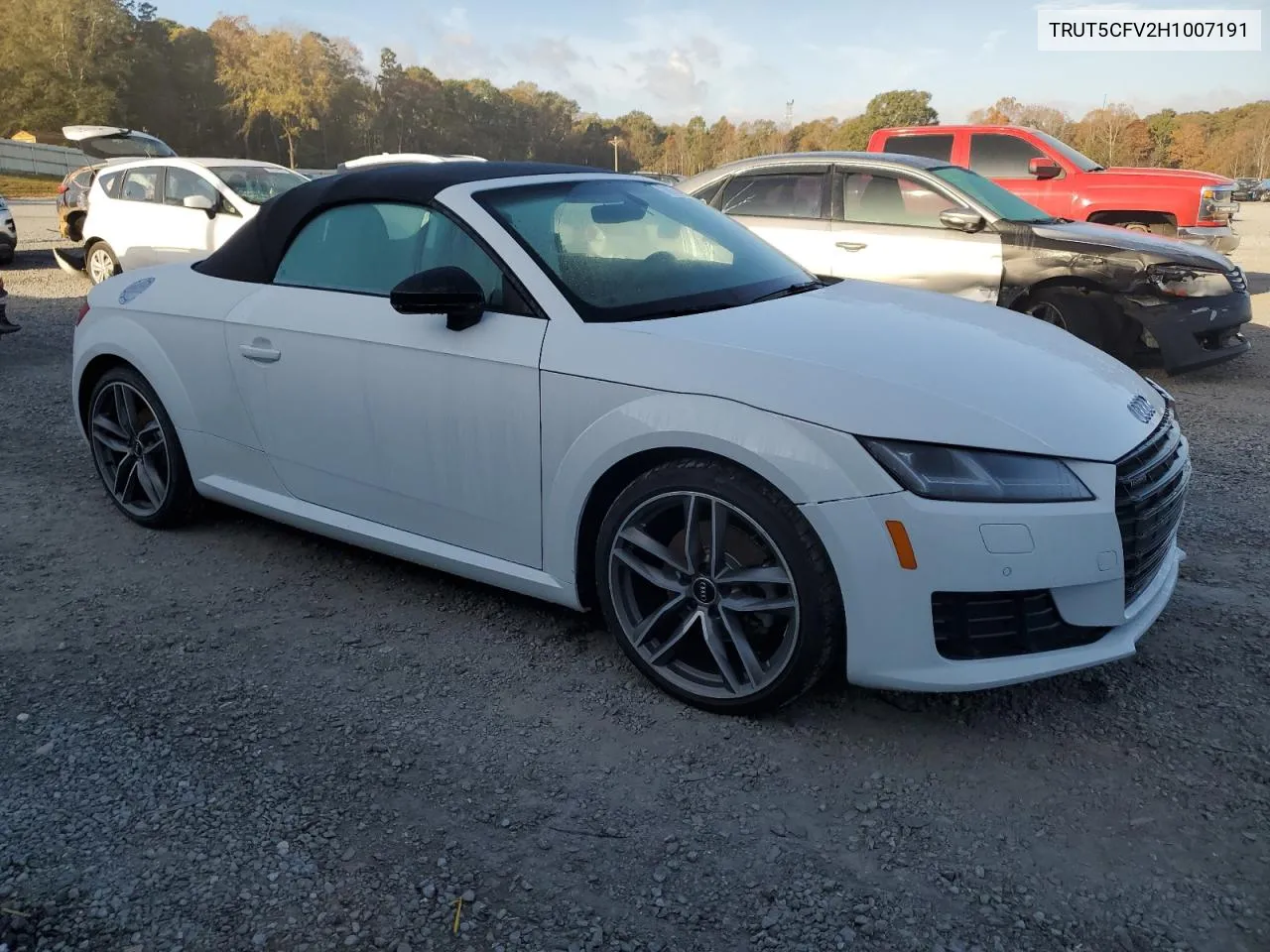 TRUT5CFV2H1007191 2017 Audi Tt