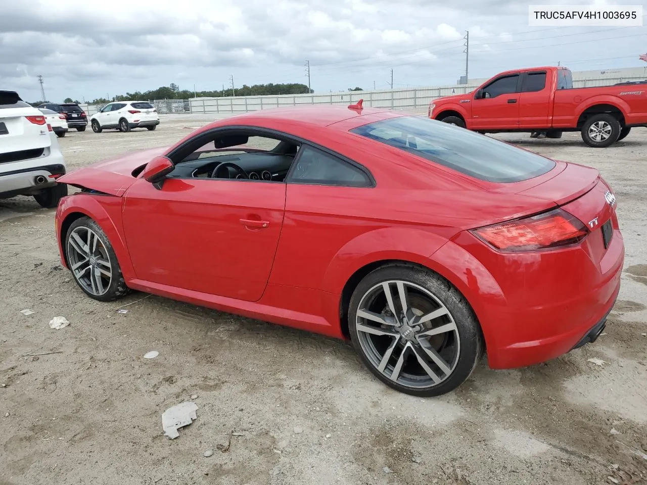 2017 Audi Tt VIN: TRUC5AFV4H1003695 Lot: 79053054