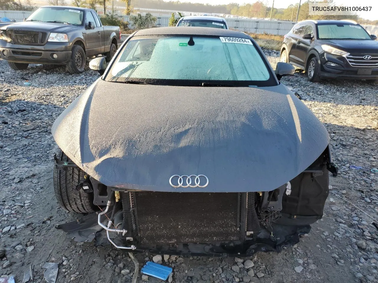 2017 Audi Tt VIN: TRUC5AFV8H1006437 Lot: 79609284