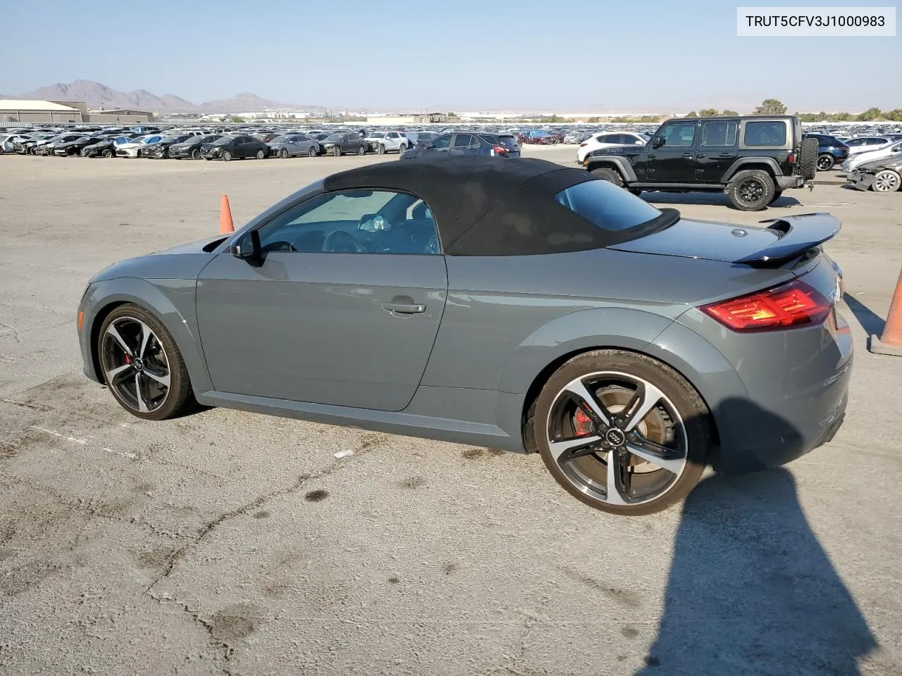 2018 Audi Tt VIN: TRUT5CFV3J1000983 Lot: 70662754