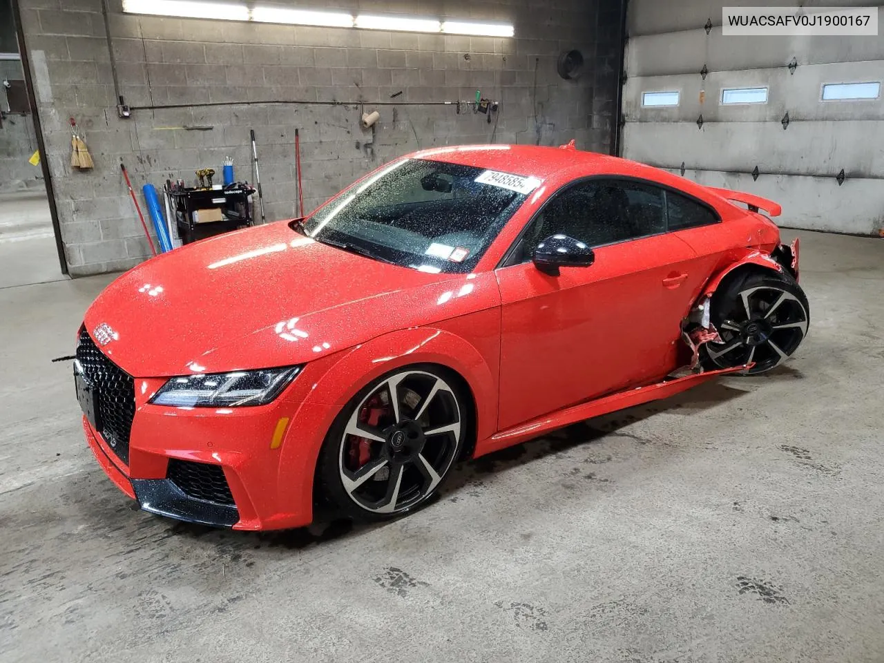 2018 Audi Tt Rs VIN: WUACSAFV0J1900167 Lot: 79485854