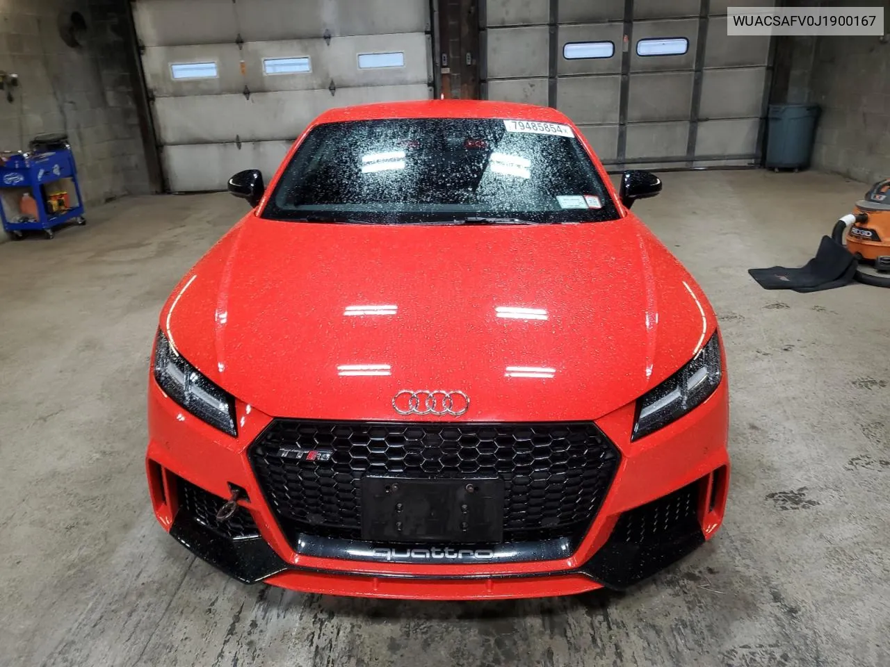 2018 Audi Tt Rs VIN: WUACSAFV0J1900167 Lot: 79485854