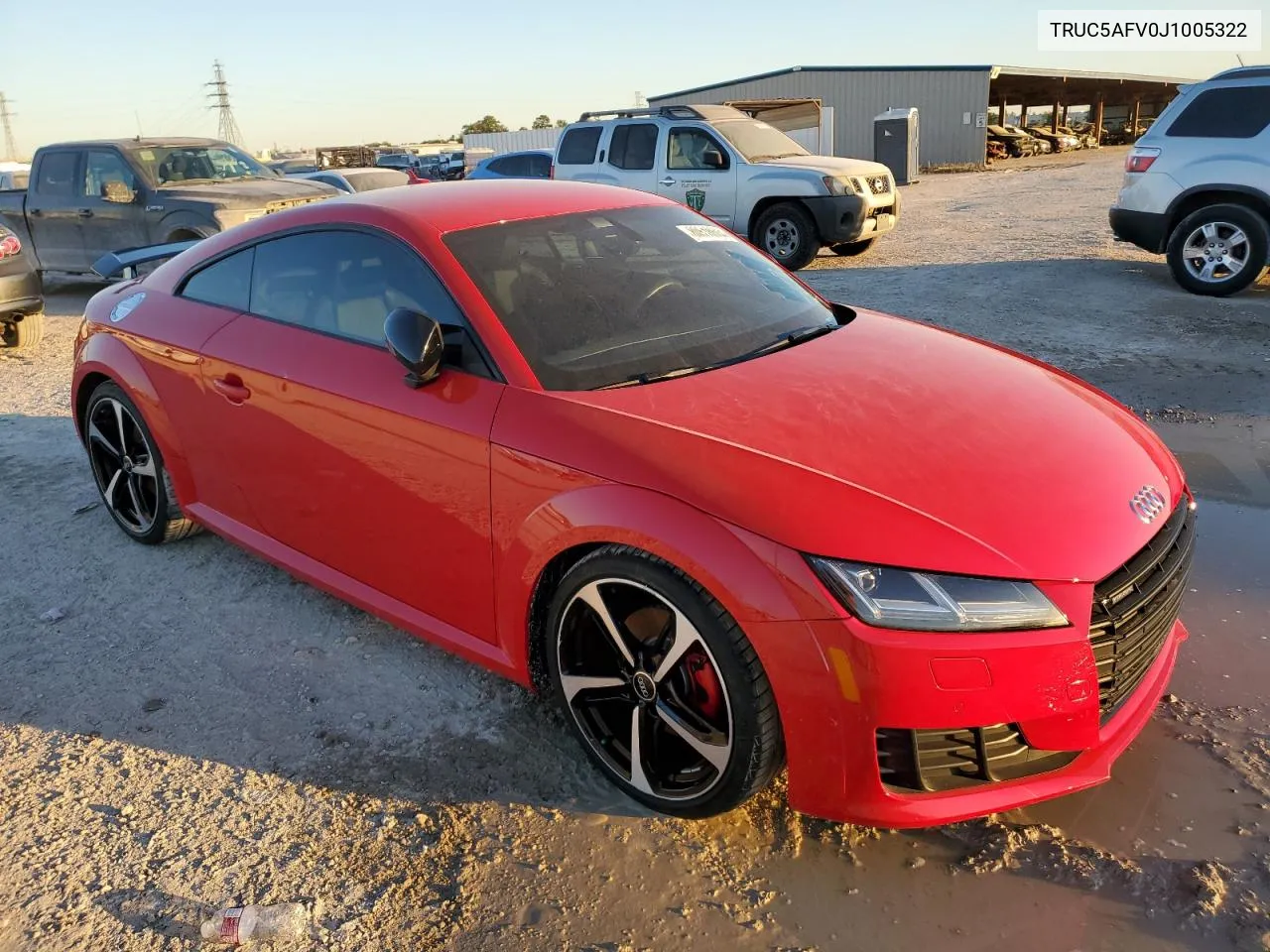 2018 Audi Tt VIN: TRUC5AFV0J1005322 Lot: 80518664