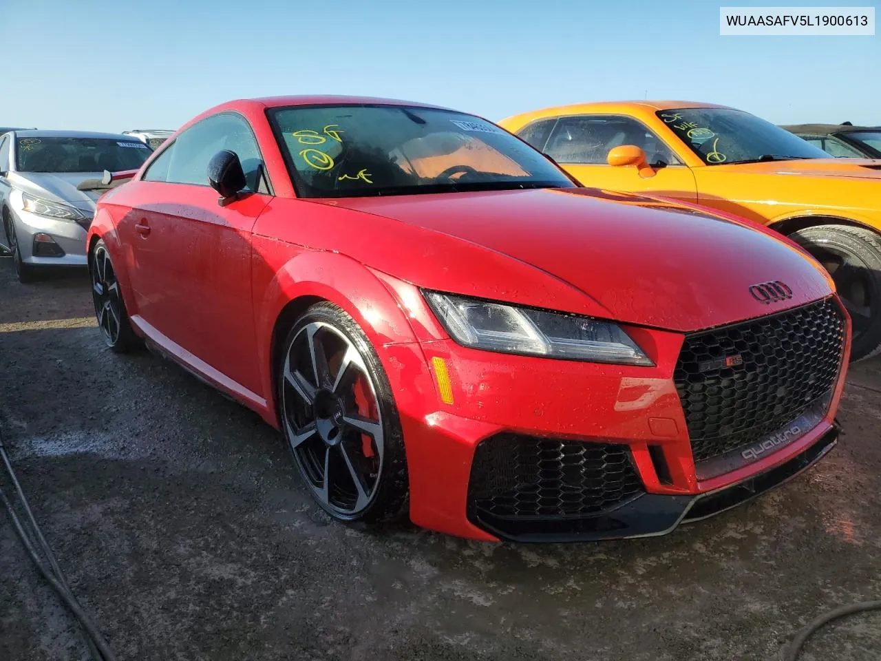 2020 Audi Tt Rs VIN: WUAASAFV5L1900613 Lot: 78463504